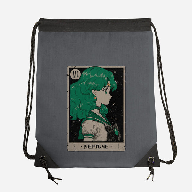 Neptune Tarot Card-None-Drawstring-Bag-Hafaell