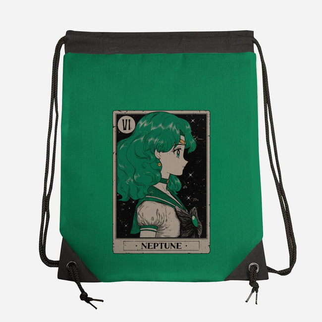 Neptune Tarot Card-None-Drawstring-Bag-Hafaell