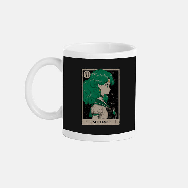Neptune Tarot Card-None-Mug-Drinkware-Hafaell