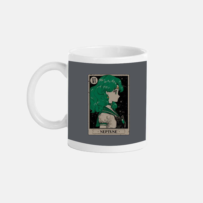 Neptune Tarot Card-None-Mug-Drinkware-Hafaell