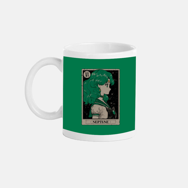Neptune Tarot Card-None-Mug-Drinkware-Hafaell