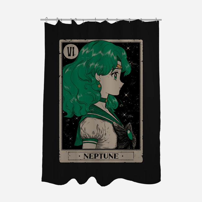 Neptune Tarot Card-None-Polyester-Shower Curtain-Hafaell