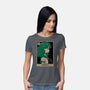 Neptune Tarot Card-Womens-Basic-Tee-Hafaell