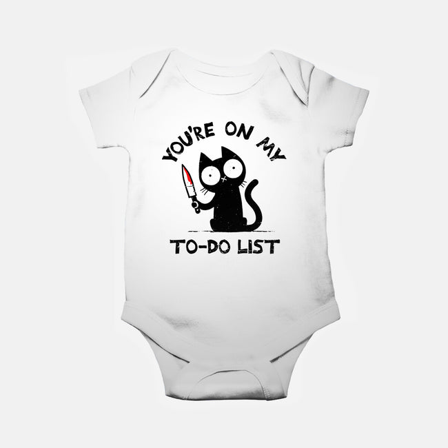 You're On My To-Do List-Baby-Basic-Onesie-BridgeWalker