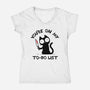 You're On My To-Do List-Womens-V-Neck-Tee-BridgeWalker
