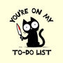 You're On My To-Do List-None-Adjustable Tote-Bag-BridgeWalker