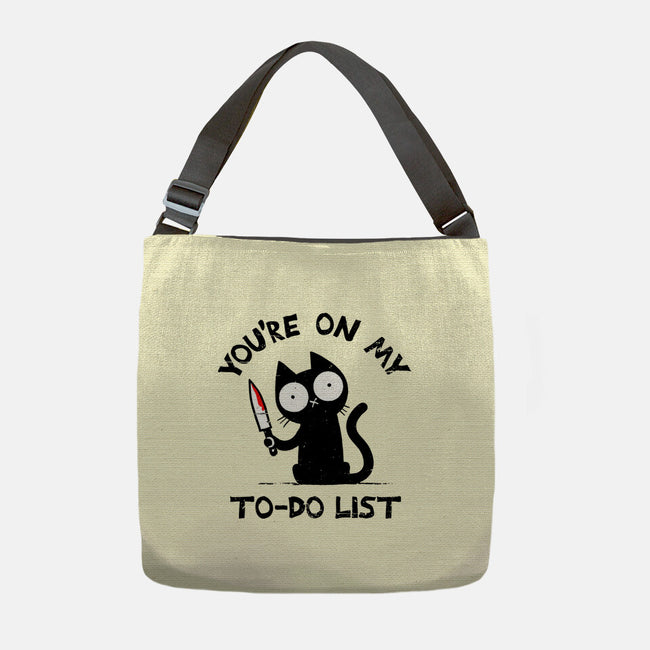 You're On My To-Do List-None-Adjustable Tote-Bag-BridgeWalker