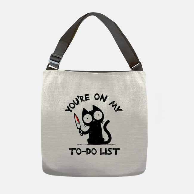 You're On My To-Do List-None-Adjustable Tote-Bag-BridgeWalker
