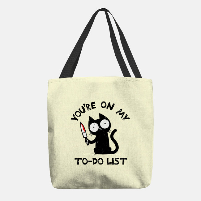 You're On My To-Do List-None-Basic Tote-Bag-BridgeWalker