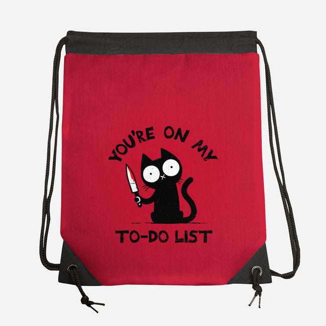 You're On My To-Do List-None-Drawstring-Bag-BridgeWalker