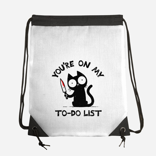 You're On My To-Do List-None-Drawstring-Bag-BridgeWalker