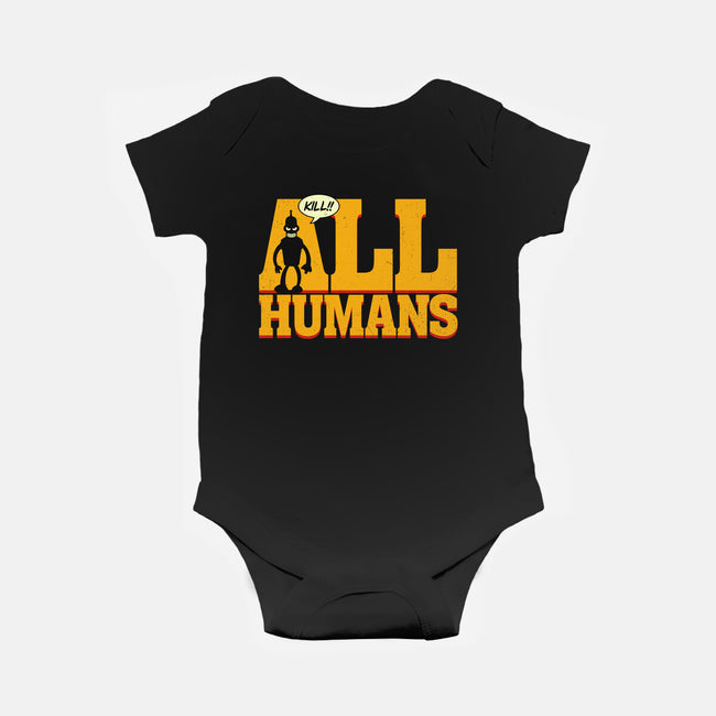 Killer Robot-Baby-Basic-Onesie-Getsousa!