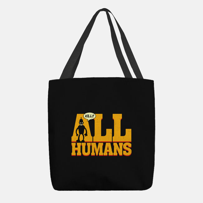 Killer Robot-None-Basic Tote-Bag-Getsousa!