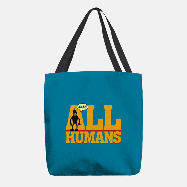 Killer Robot-None-Basic Tote-Bag-Getsousa!