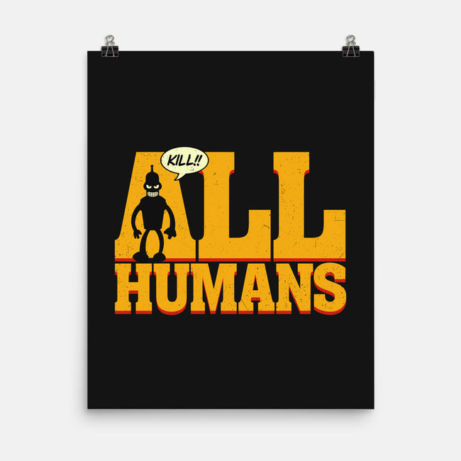 Killer Robot-None-Matte-Poster-Getsousa!