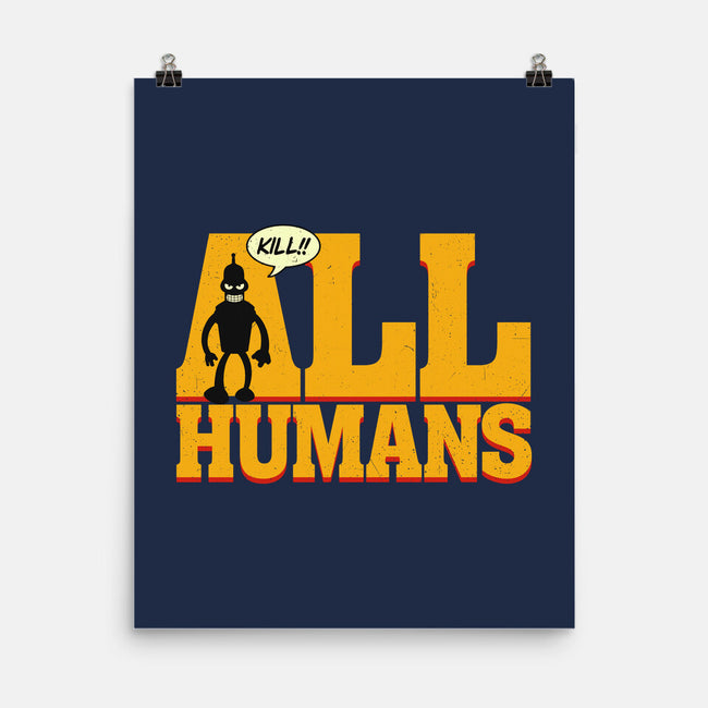 Killer Robot-None-Matte-Poster-Getsousa!