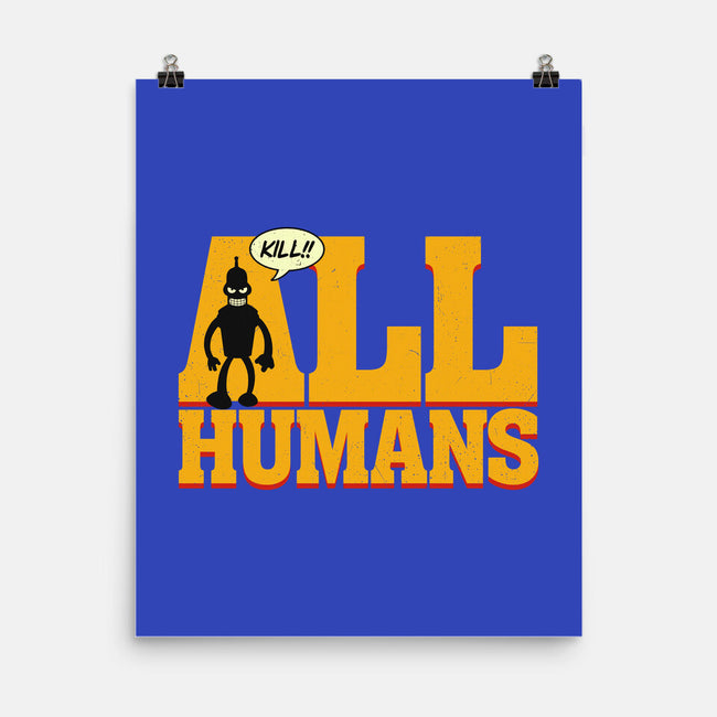Killer Robot-None-Matte-Poster-Getsousa!