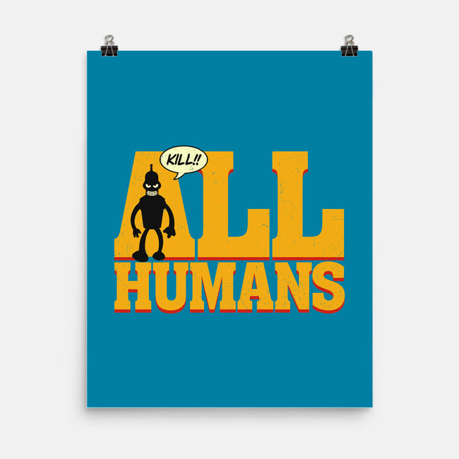 Killer Robot-None-Matte-Poster-Getsousa!