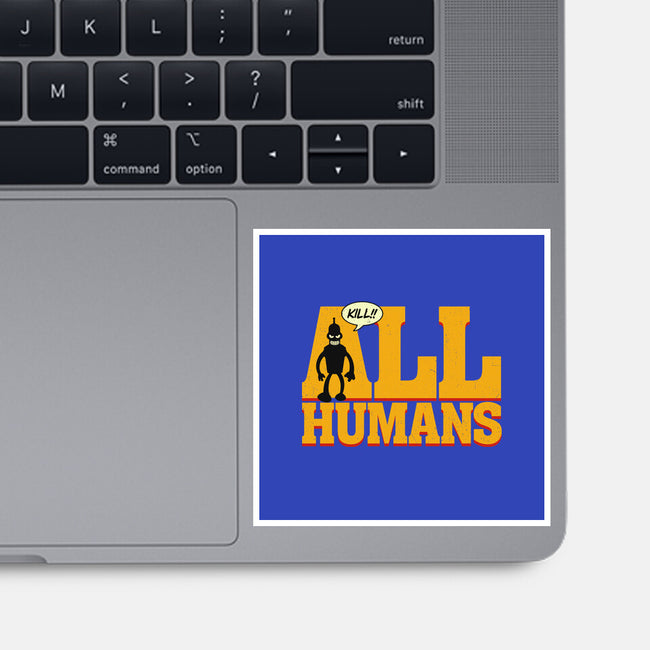 Killer Robot-None-Glossy-Sticker-Getsousa!