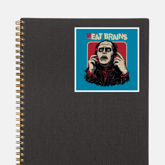 Beat Brains-None-Glossy-Sticker-Tronyx79