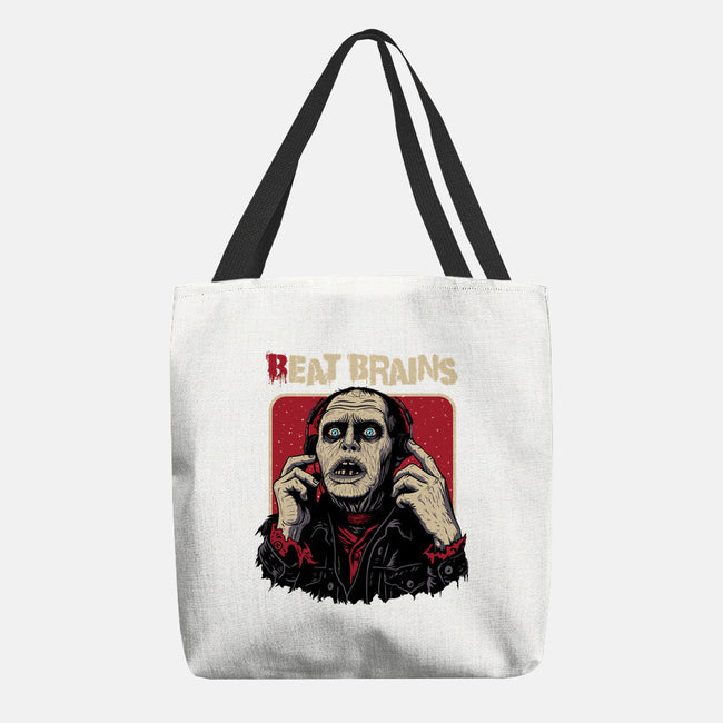 Beat Brains-None-Basic Tote-Bag-Tronyx79
