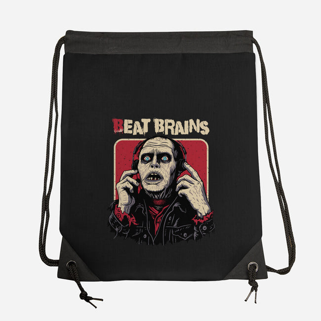 Beat Brains-None-Drawstring-Bag-Tronyx79