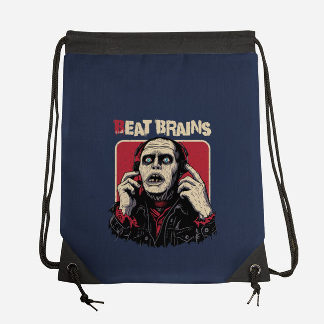 Beat Brains-None-Drawstring-Bag-Tronyx79