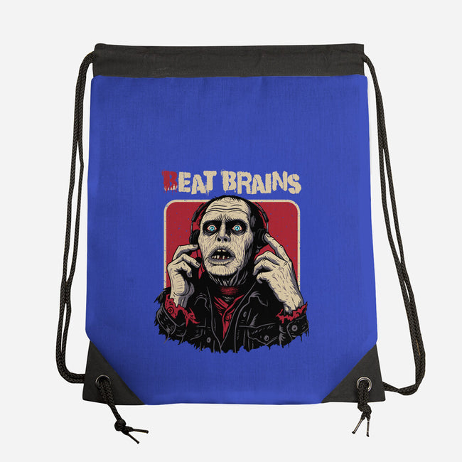 Beat Brains-None-Drawstring-Bag-Tronyx79