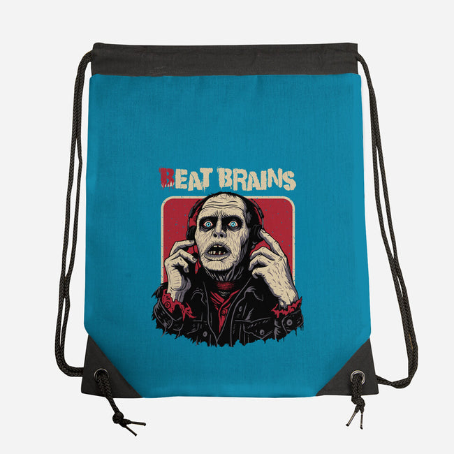Beat Brains-None-Drawstring-Bag-Tronyx79