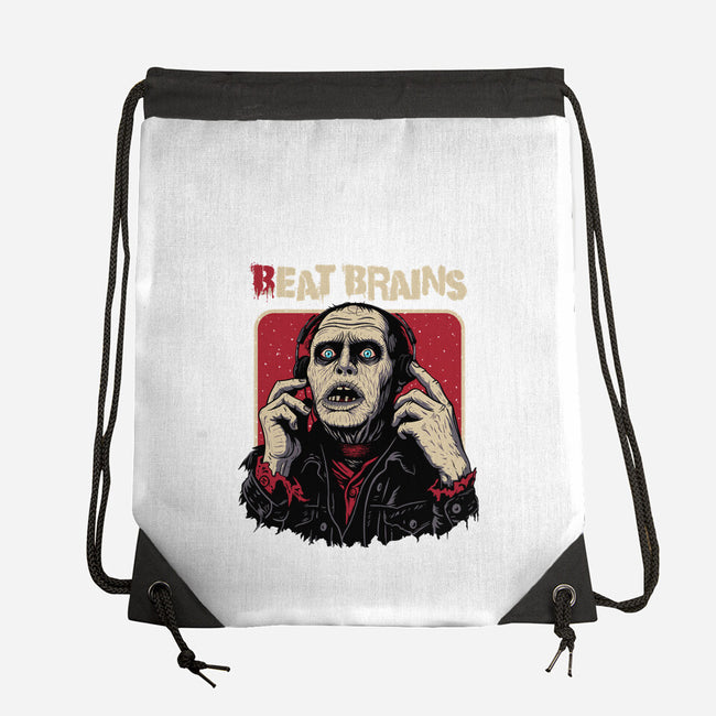 Beat Brains-None-Drawstring-Bag-Tronyx79