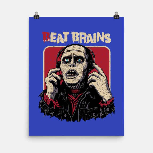 Beat Brains-None-Matte-Poster-Tronyx79