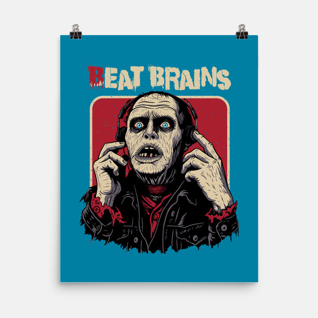 Beat Brains-None-Matte-Poster-Tronyx79