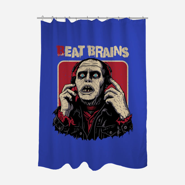 Beat Brains-None-Polyester-Shower Curtain-Tronyx79
