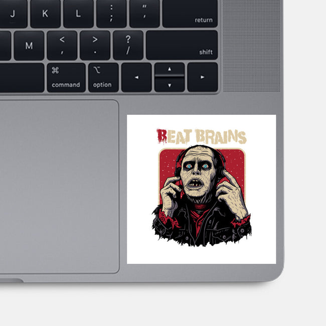 Beat Brains-None-Glossy-Sticker-Tronyx79