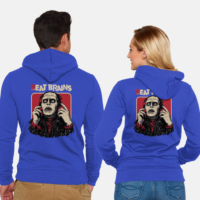 Beat Brains-Unisex-Zip-Up-Sweatshirt-Tronyx79