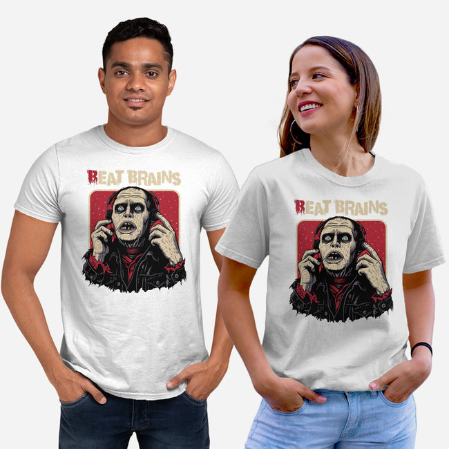 Beat Brains-Unisex-Basic-Tee-Tronyx79