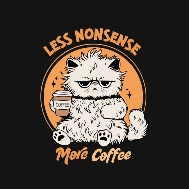 Less Nonsense More Coffee-Womens-Basic-Tee-Trendlory