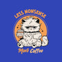 Less Nonsense More Coffee-Womens-Basic-Tee-Trendlory