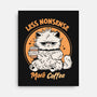 Less Nonsense More Coffee-None-Stretched-Canvas-Trendlory