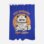 Less Nonsense More Coffee-None-Polyester-Shower Curtain-Trendlory
