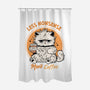 Less Nonsense More Coffee-None-Polyester-Shower Curtain-Trendlory