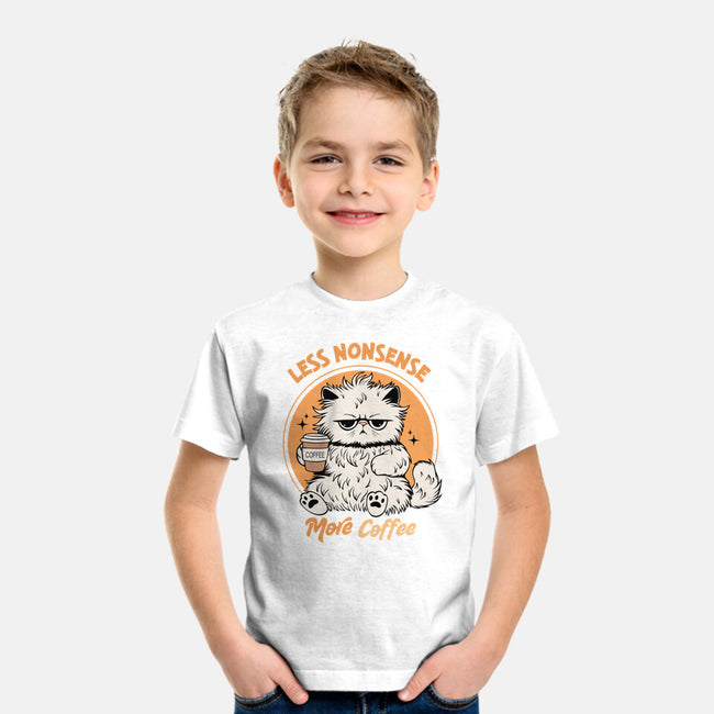 Less Nonsense More Coffee-Youth-Basic-Tee-Trendlory