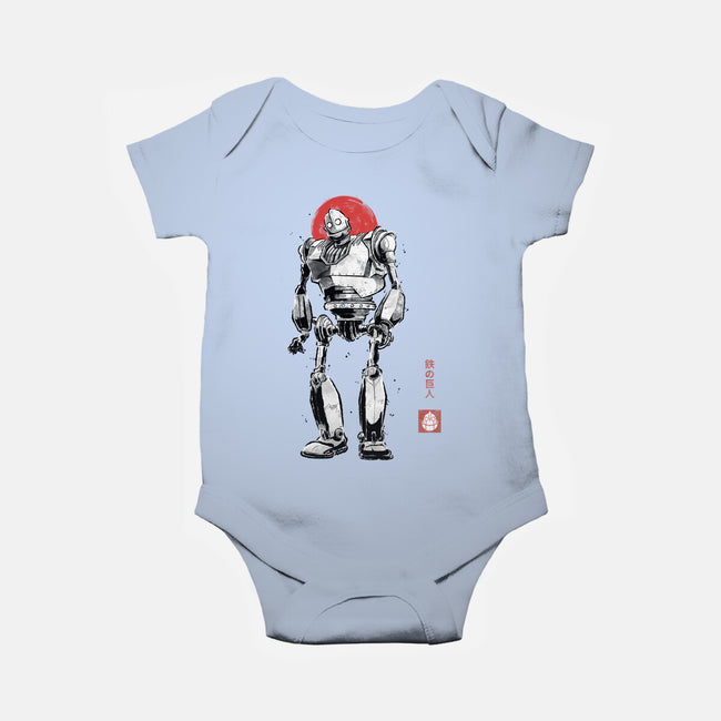 Iron Collosal Sumi-e-Baby-Basic-Onesie-Astrobot Invention