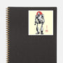 Iron Collosal Sumi-e-None-Glossy-Sticker-Astrobot Invention