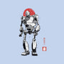 Iron Collosal Sumi-e-Unisex-Kitchen-Apron-Astrobot Invention