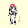 Iron Collosal Sumi-e-Unisex-Kitchen-Apron-Astrobot Invention