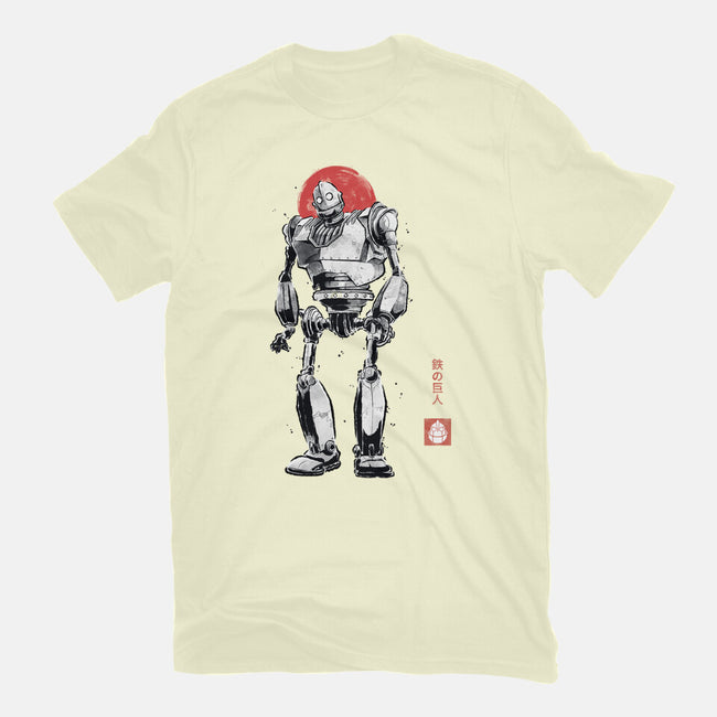 Iron Collosal Sumi-e-Mens-Basic-Tee-Astrobot Invention