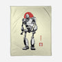 Iron Collosal Sumi-e-None-Fleece-Blanket-Astrobot Invention