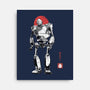 Iron Collosal Sumi-e-None-Stretched-Canvas-Astrobot Invention