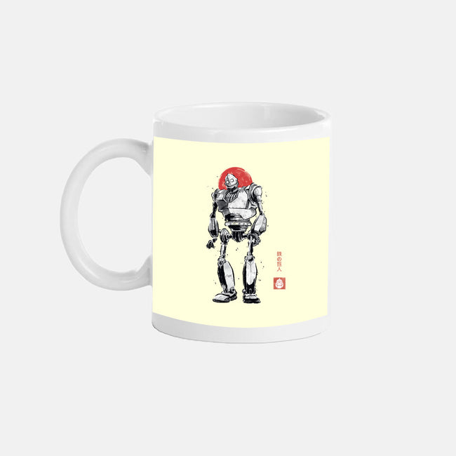 Iron Collosal Sumi-e-None-Mug-Drinkware-Astrobot Invention